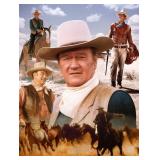 John Wayne reprint photo collage