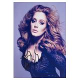 Grammy winner Adele facsimile signed photo