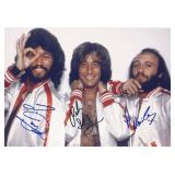 The Bee Gees facsimile signed photo