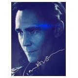 Marvel Loki Tom Hiddleston facsimile signed...