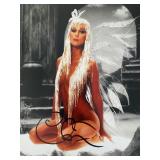 Cher signed photo