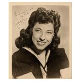 Oklahoma Annie Judy Canova signed photo