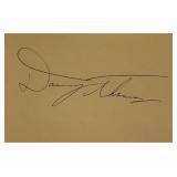 The Andy Griffith Show Danny Thomas signature slip
