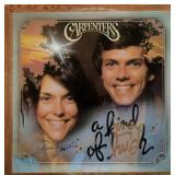 The Carpenters signed A Kind Of Hush album