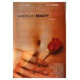 American Beauty cast signed movie poster
