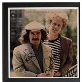 Simon and Garfunkel facsimile signed framed...