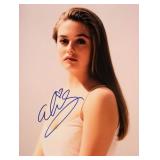 Batman and.Robin Alicia Silverston signed...