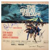 Steve McQueen The Great Escape signed Soundtrack