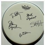 Tom Petty signed drum head