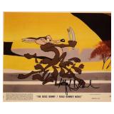 Mel Blanc signed movie still photo