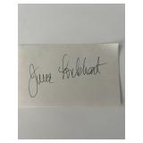 Lassie June Lockhart original signature