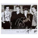 The Clash signed promo photo