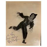 Ray Bolger Wizard of Oz signed photo