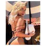 LPGA Paige Spiranac signed photo