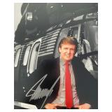 Donald Trump signed photo