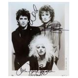 Missing Persons signed promo photo