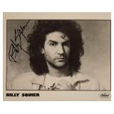 Billy Squier signed promo photo