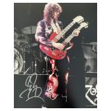 Led Zeppelin Jimmy Page signed photo