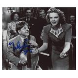 Mickey Rooney signed movie photo