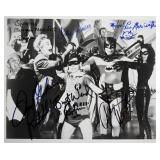 Batman signed movie still photo