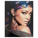 Rihanna signed photo