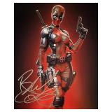 Deadpool Blake Lively signed photo