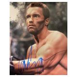 Predator Arnold Schwarzenegger signed photo