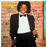 Michael Jackson signed Off The Wall album