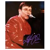 Elton John signed promo photo