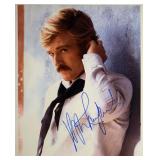 Robert Redford signed portrait photo