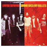 Lynyrd Skynyrd signed Gimme Back My Bullets album