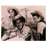 Elizabeth Taylor and Rock Hudson signed movie...