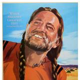 Willie Nelson Greatest Hits  signed album