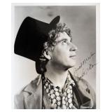 Harpo Marx signed photo