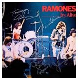 Ramones signed Its Alive album