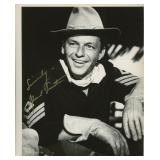 Frank Sinatra signed "Sergeants 3" movie photo....