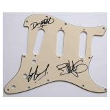 ZZ Top signed pickguard