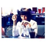 Pulp Fiction Uma Thurman facsimile signed ...