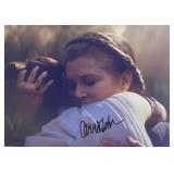 Star Wars Carrie Fisher facsimile signed movie...