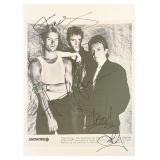 The Police band facsimile signed  photo