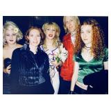 Drew Barrymore and Hole Courtney Love facsimile...