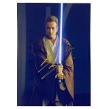 Star Wars Ewan McGregor facsimile signed movie...