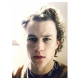 Heath Ledger facsimile signed  movie photo