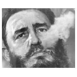 Fidel Castro reprint photo