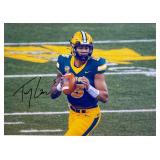 North Dakota State Bison Trey Lance facsimile...