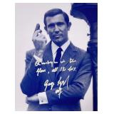 James Bond George Lazenby facsimile signed  photo