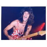 Eddie Van Halen facsimile signed  photo