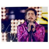 Post Malone facsimile signed  photo
