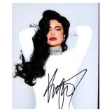Kylie Jenner facsimile signed photo