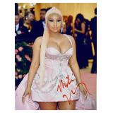 Nicki Minaj facsimile signed  photo.